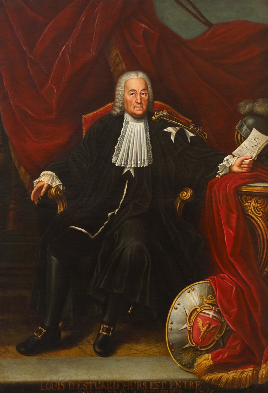 Louis dEstuart, ca. 1755 av Maltese School