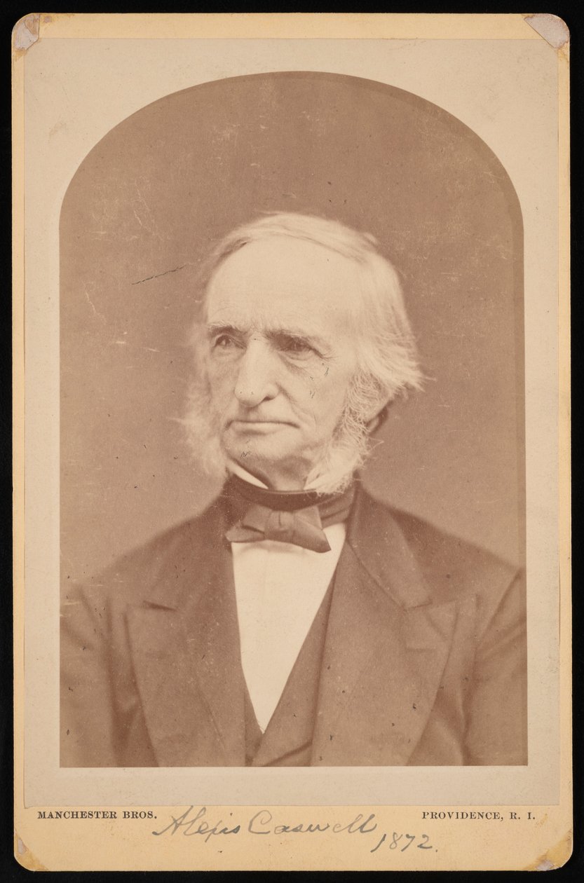 Portrett av Alexis Caswell 1799-1877, 1872. av Manchester Bros