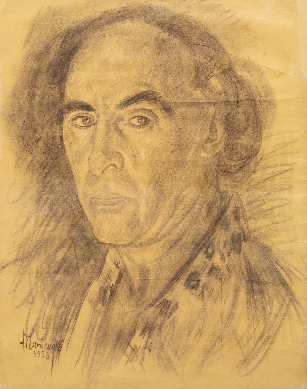 Selvportrett, 1936. av Manievich