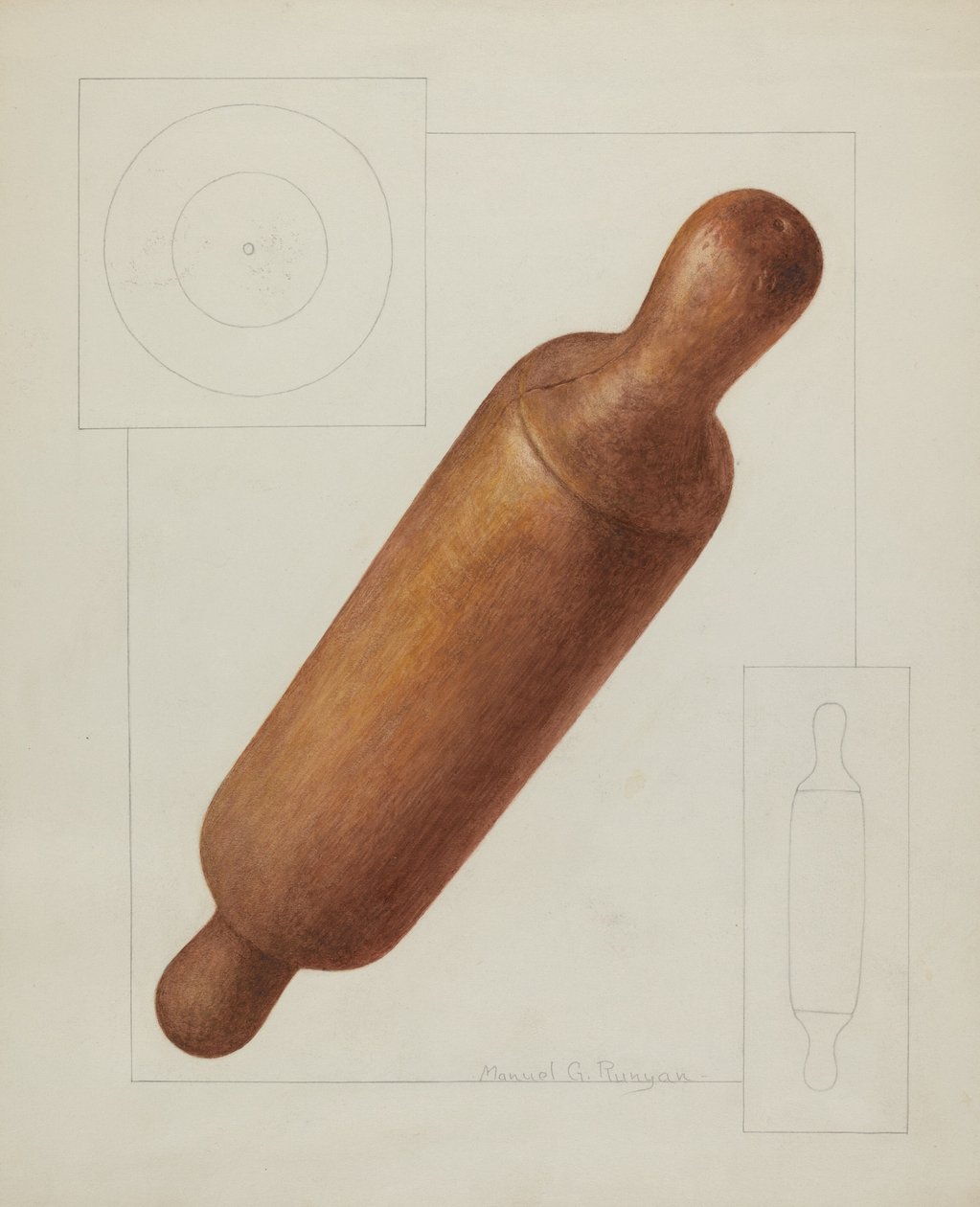 Deigkjevle, ca. 1937. av Manuel G. Runyan