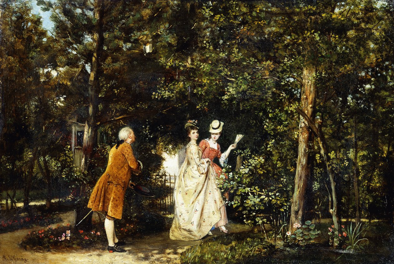 Promenaden, av Manuel Garay y Arevalo