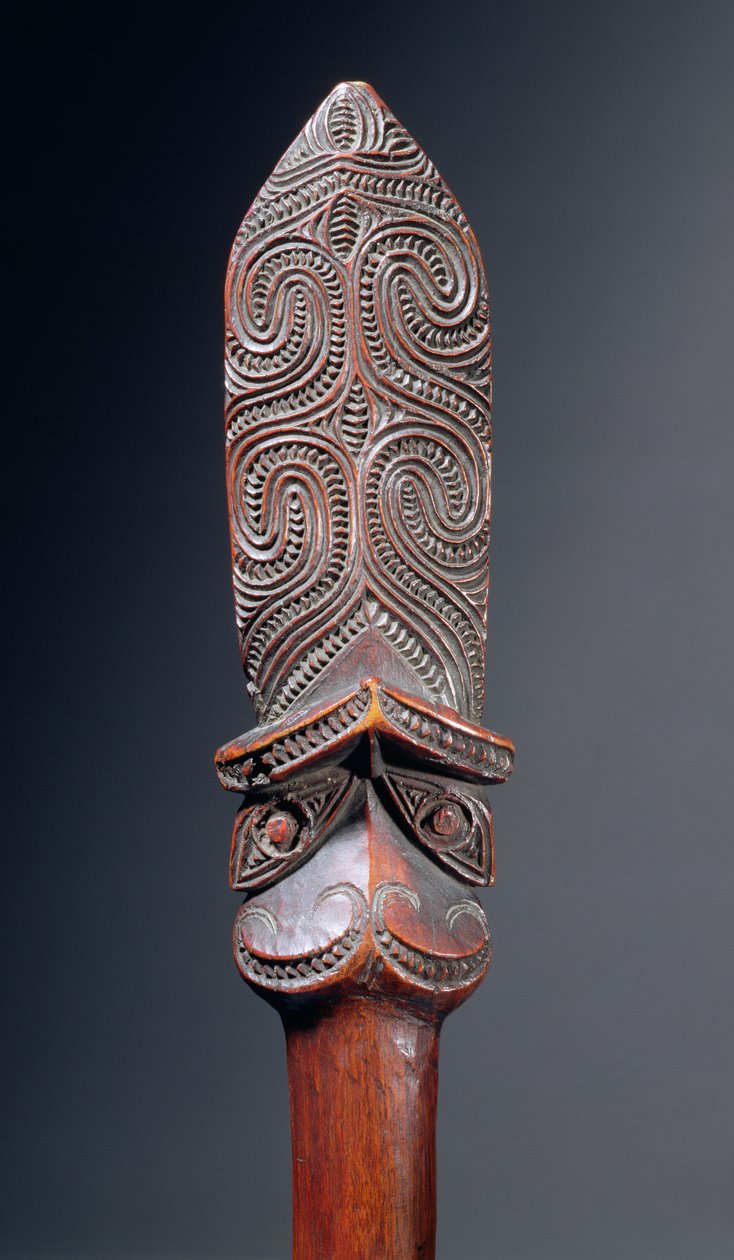 Taiaha Staff (tre) av Maori