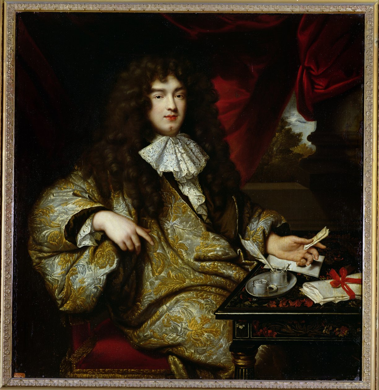 Jean-Baptiste Colbert (1651–90) Marquis de Seignelay, 1676 av Jean Marc Nattier