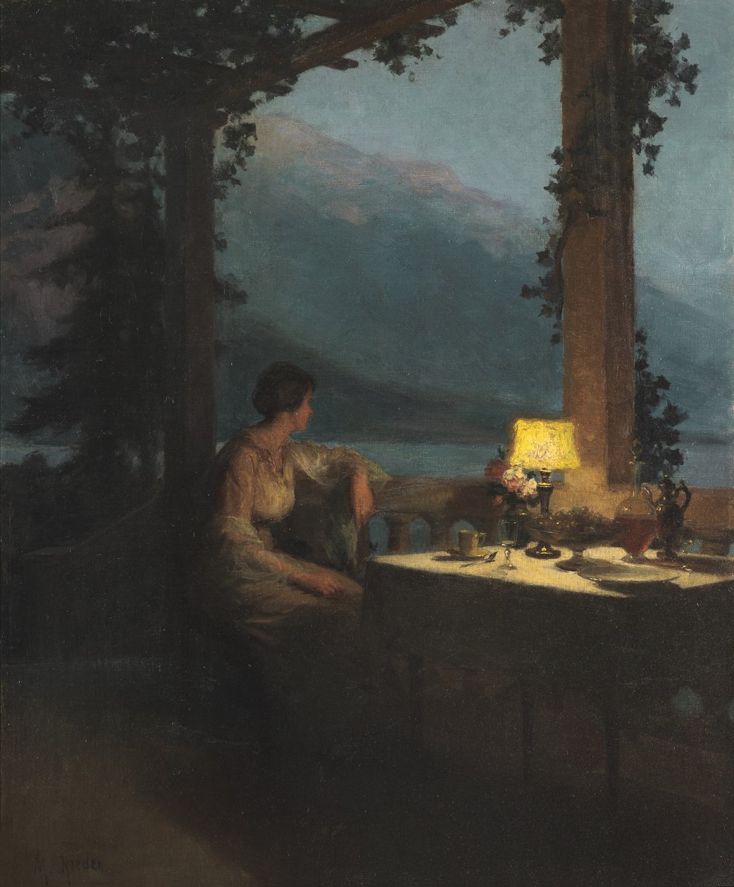 The Terrace, Annecy av Marcel Rieder