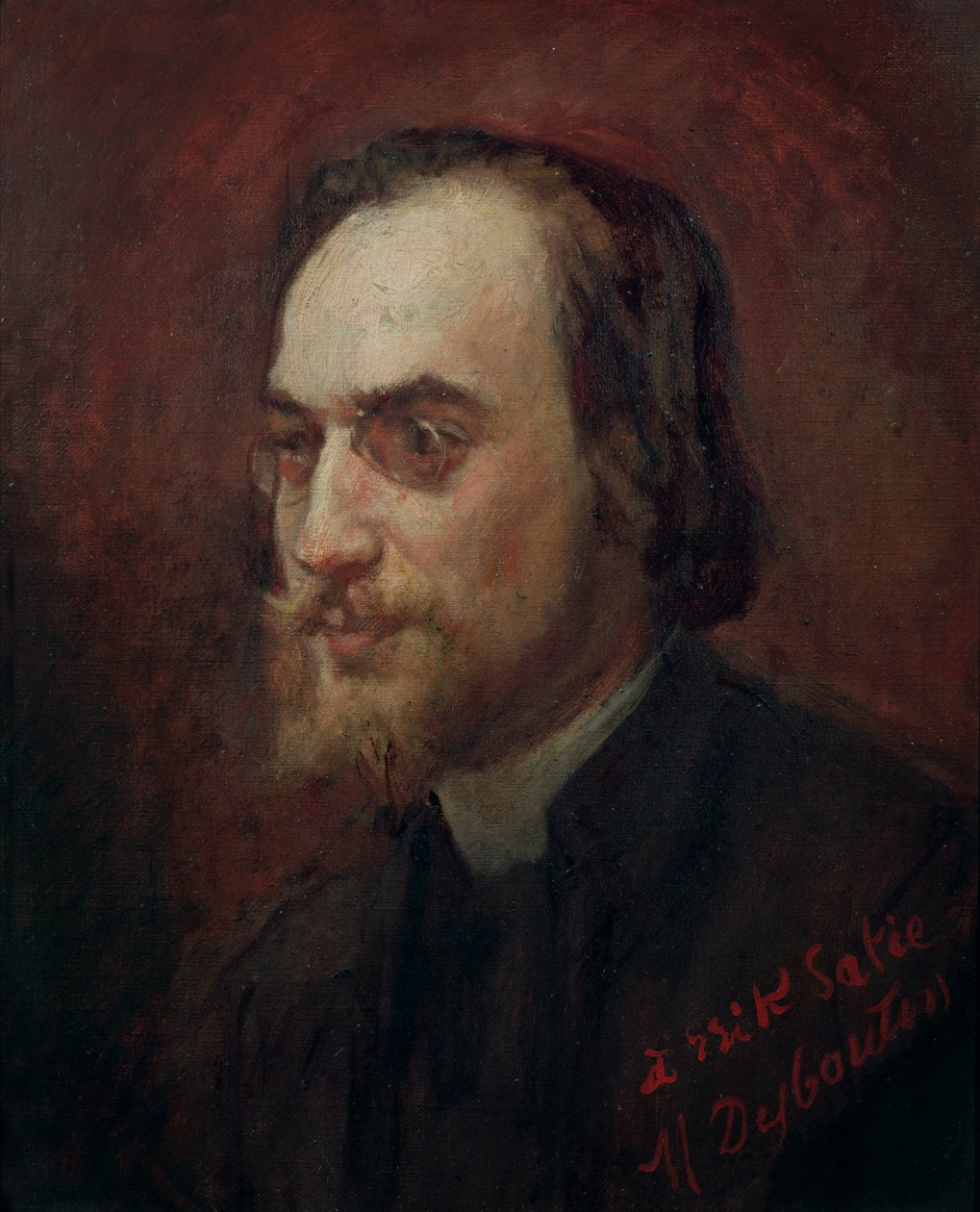 Erik Satie (1866-1925) av Marcellin Gilbert Desboutin
