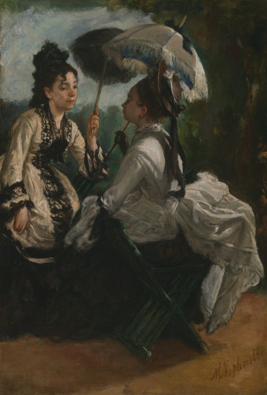 Samtalen, 187579. av Marcellin Desboutin