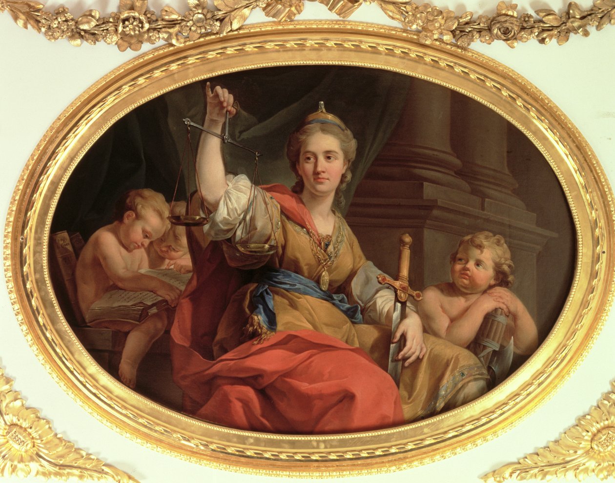 Rettferdighet, ca. 1777 av Marcello Bacciarelli