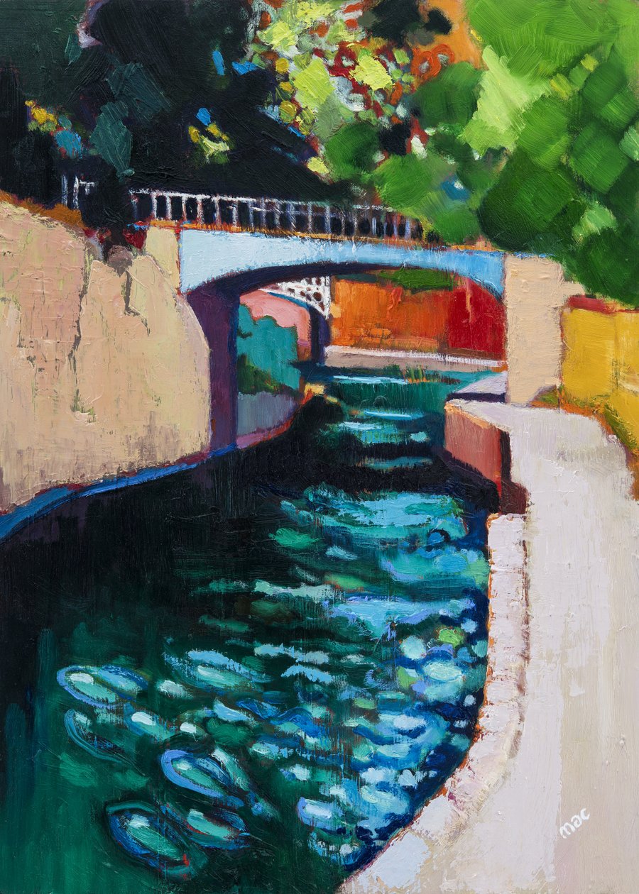 Canal, Sydney Gardens, Bath av Marco Cazzulini