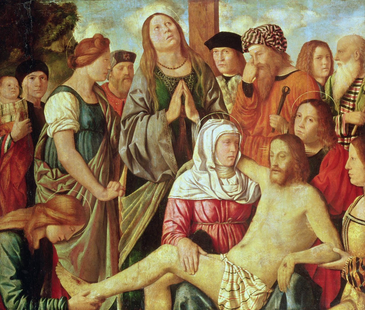 The Lamentation of Christ (panel) av Marco Marziale