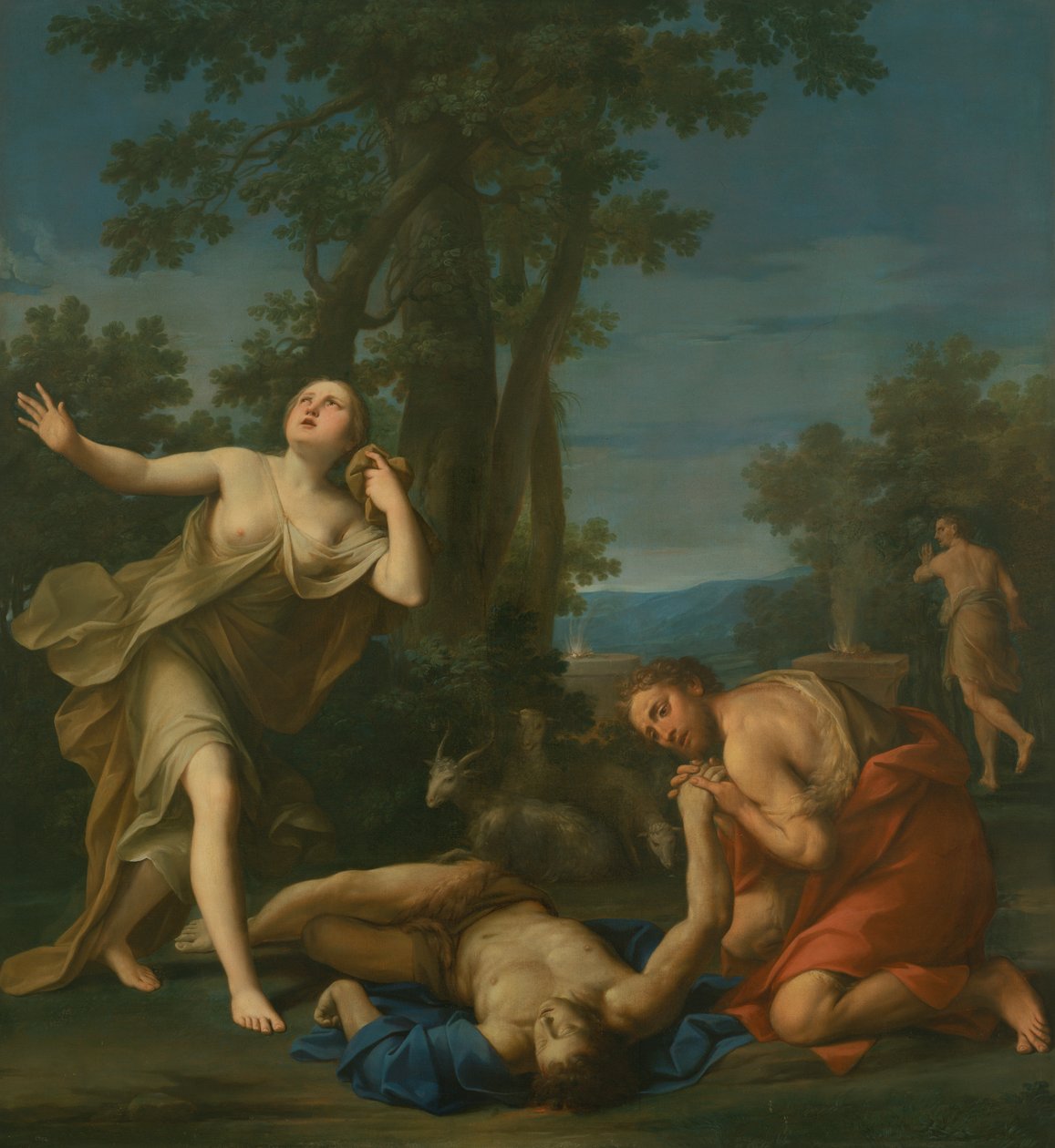 Abels død av Marcantonio Franceschini
