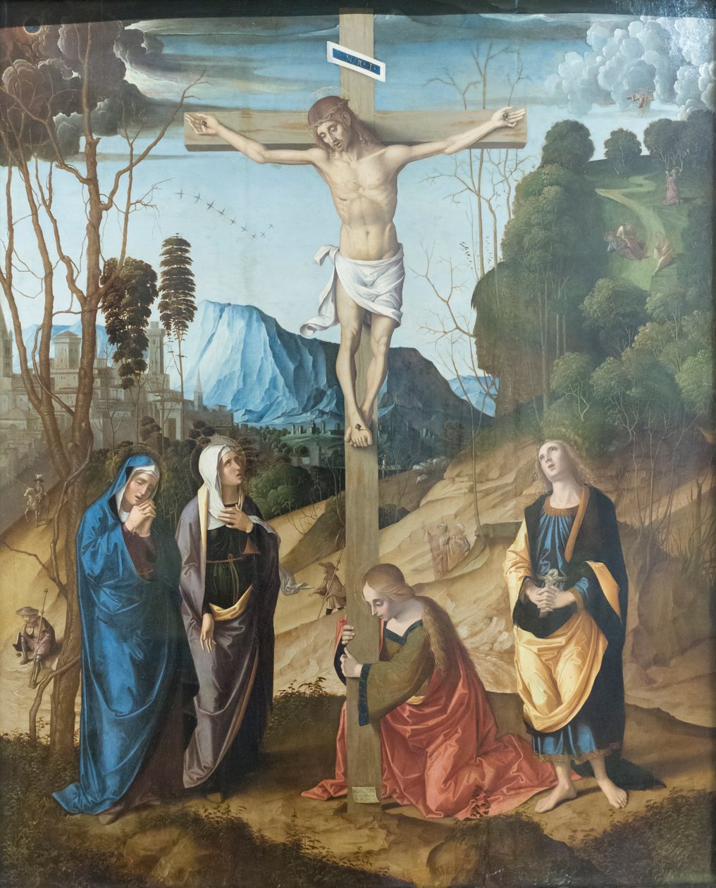 Korsfestelse av Marco Palmezzano