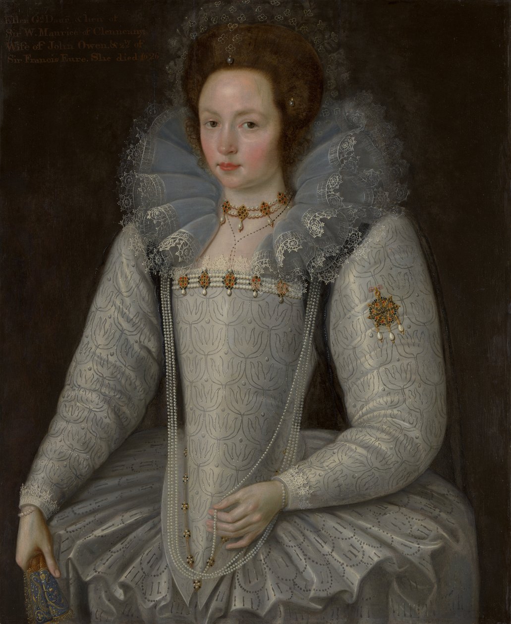 Ellen Maurice 1578-1626, 1597. av Marcus Garret Gheeraerts the Younger
