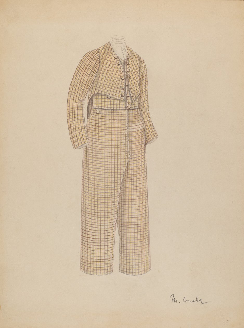 Guttedrakt, 19351942. av Margaret Concha