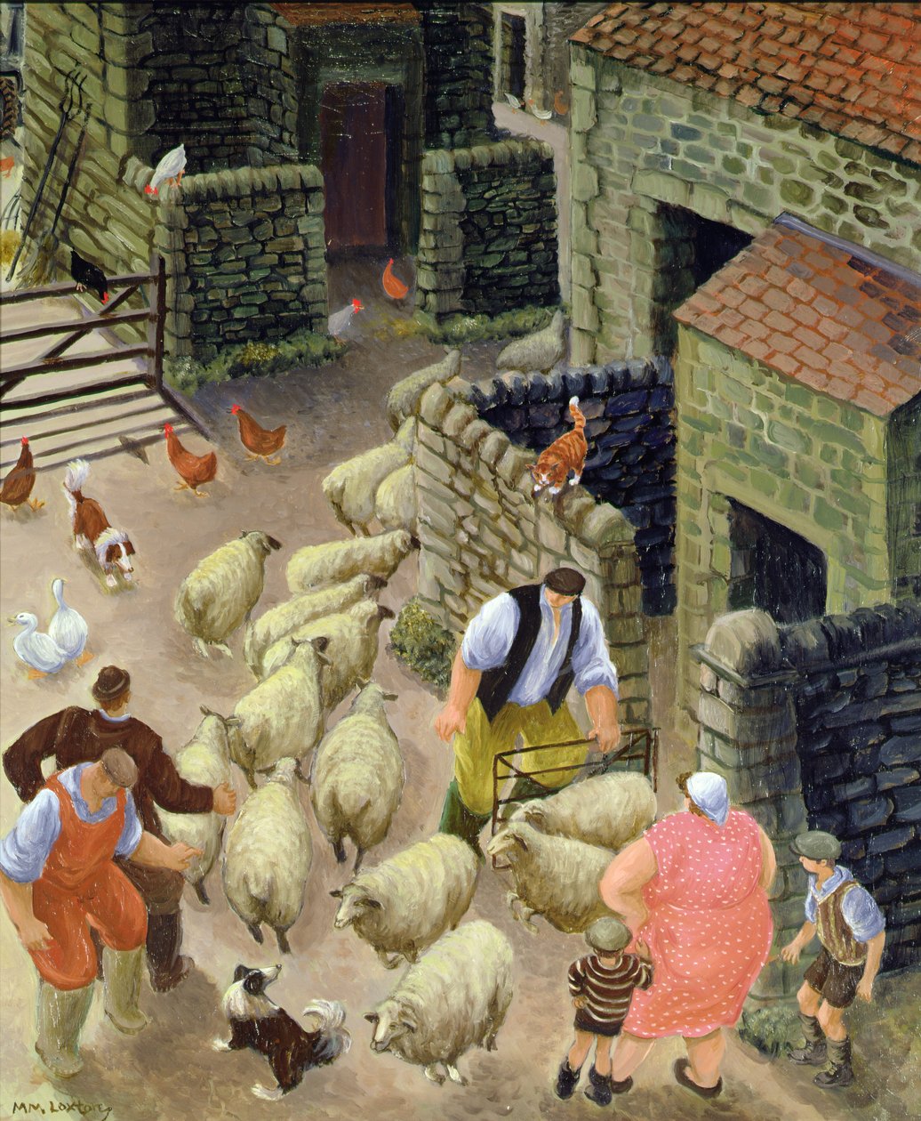 Gårdstun av Margaret Loxton