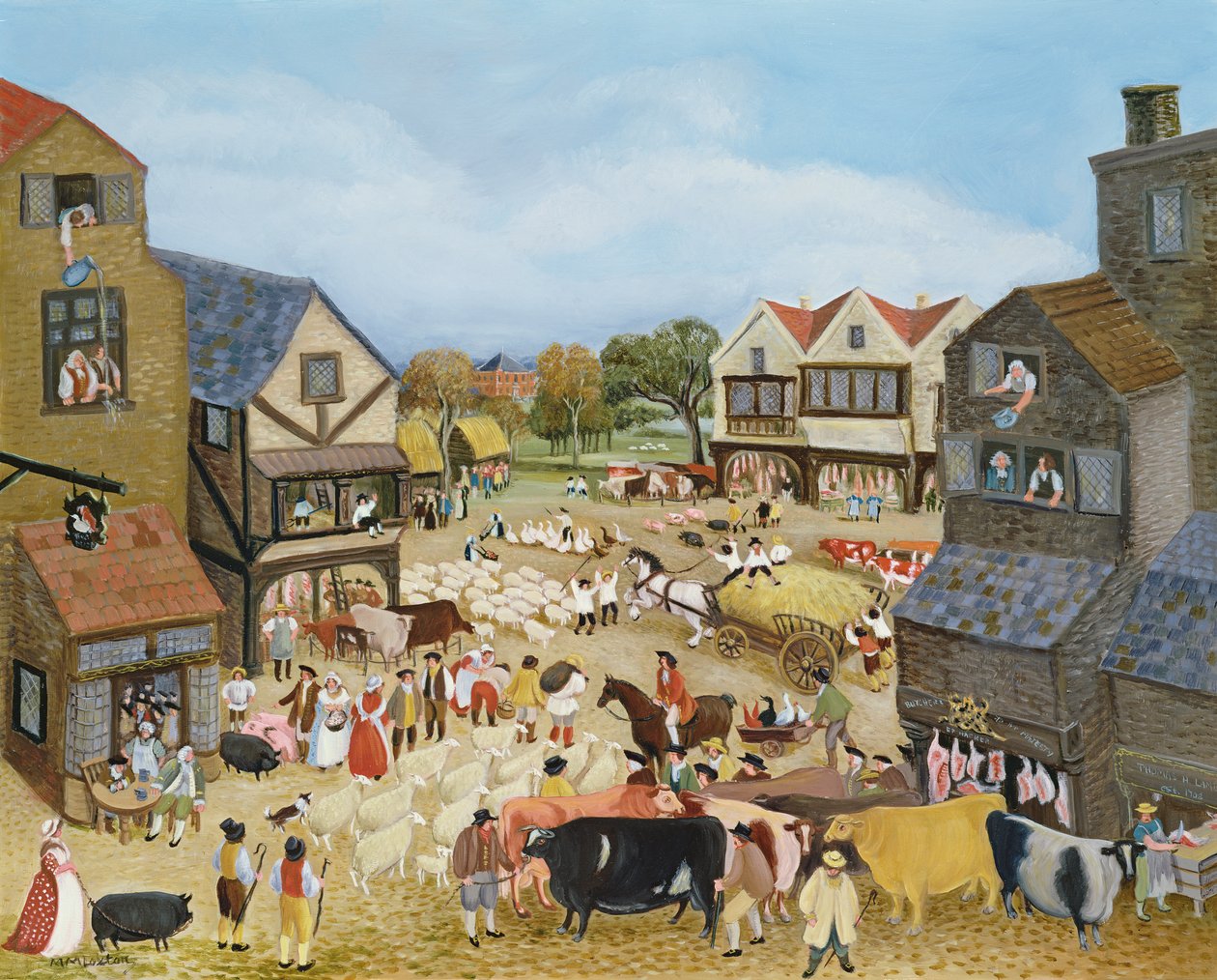 Markedsdag av Margaret Loxton