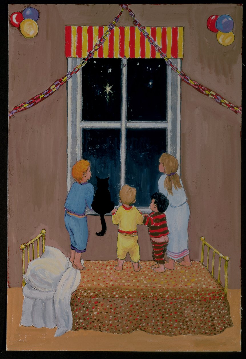 Venter på julenissen av Margaret Loxton