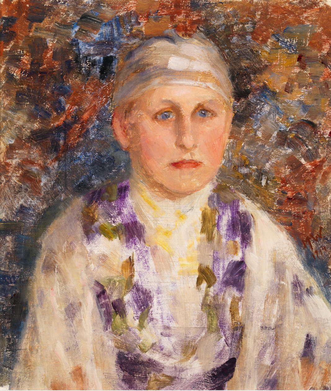 Bretonsk kvinne av Maria Wiik