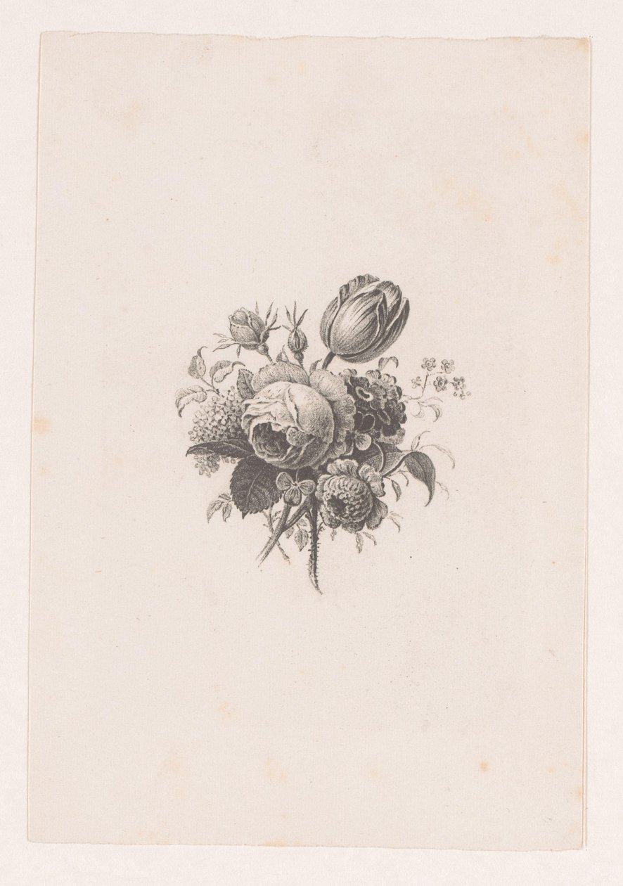 Bukett av Maria Geertruida de Goeje Barbiers (attributed to)