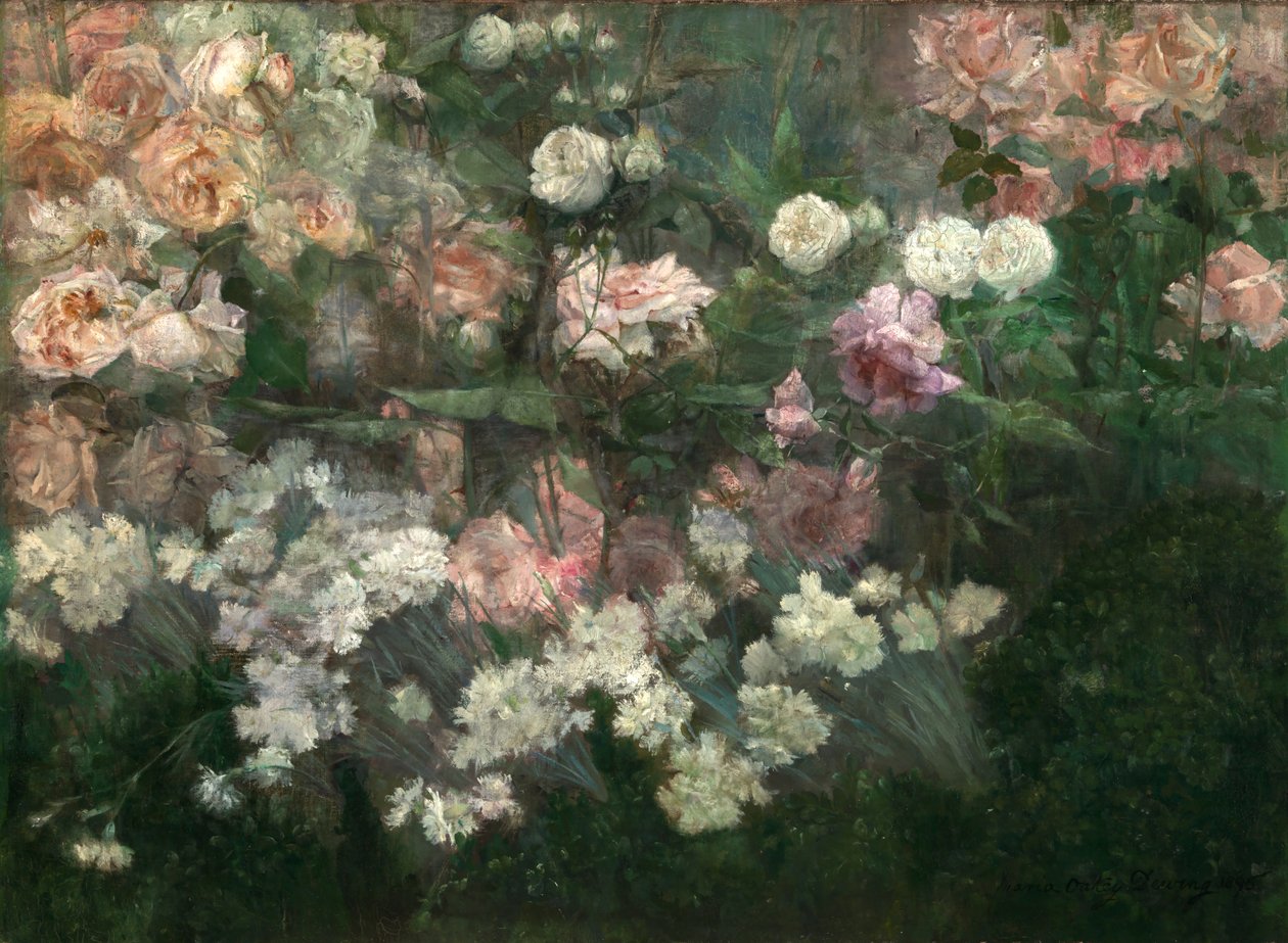 Hage i mai 1895. av Maria Oakey Dewing