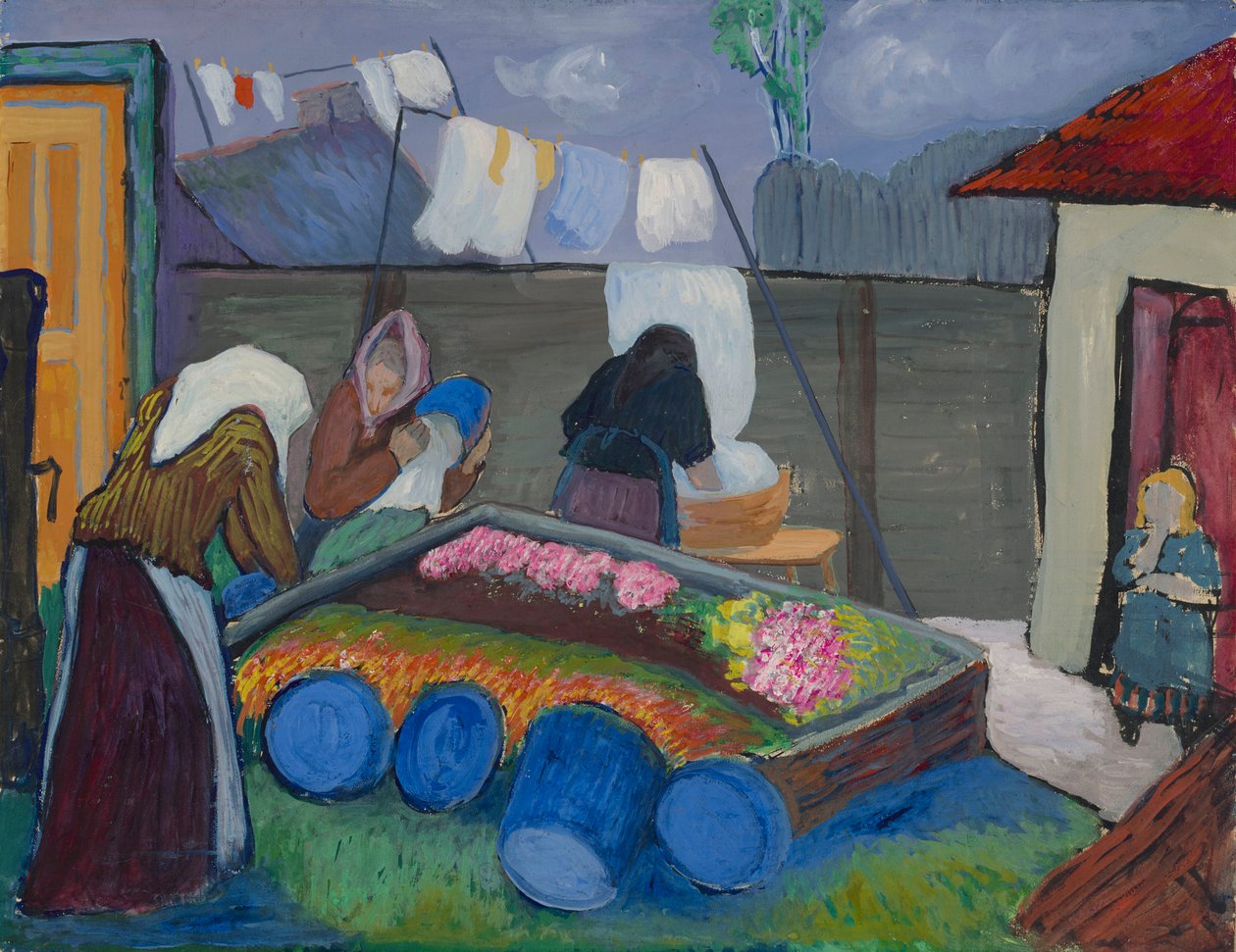Vaskedamer, 1904. av Marianne von Werefkin