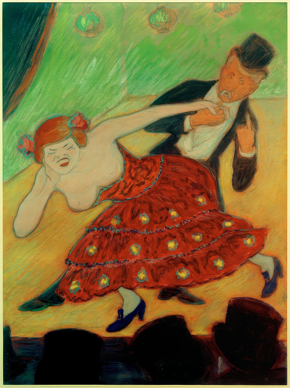 Dansepar av Marianne von Werefkin