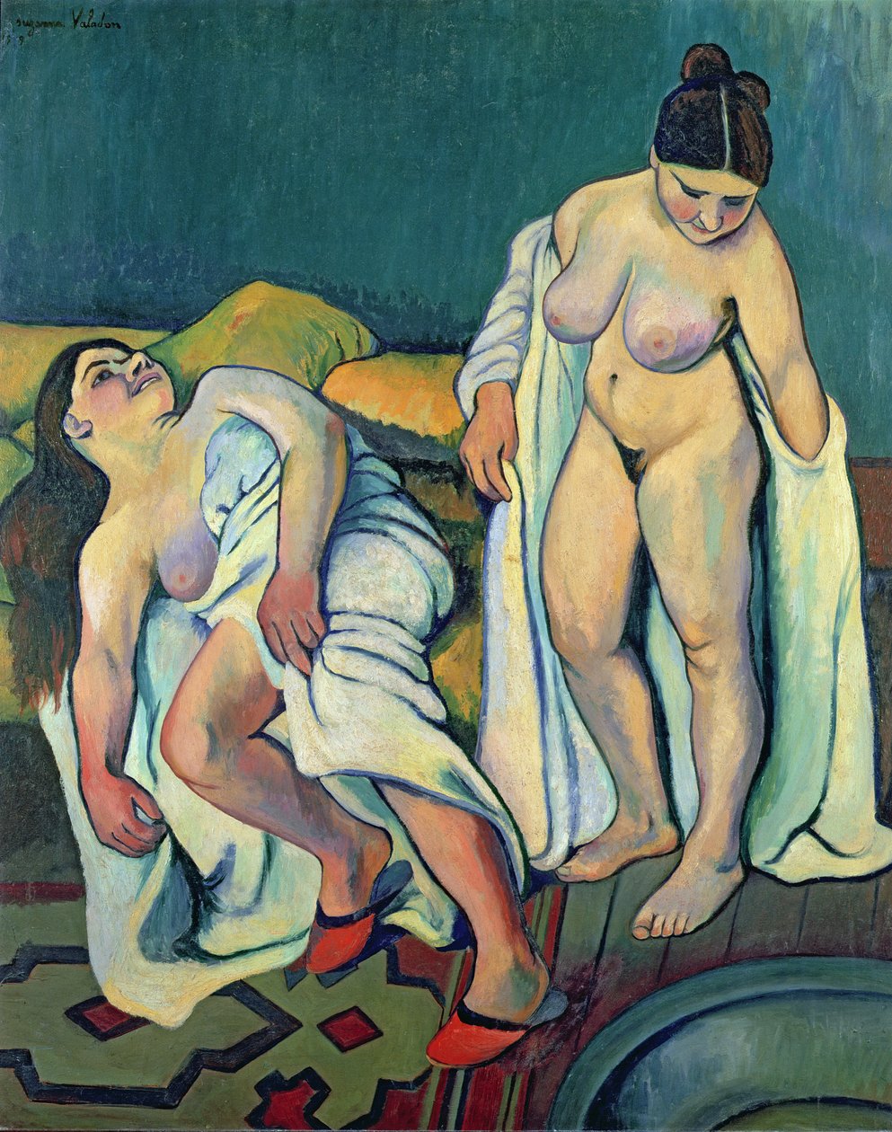 Etter badet av Marie Clementine (Suzanne) Valadon