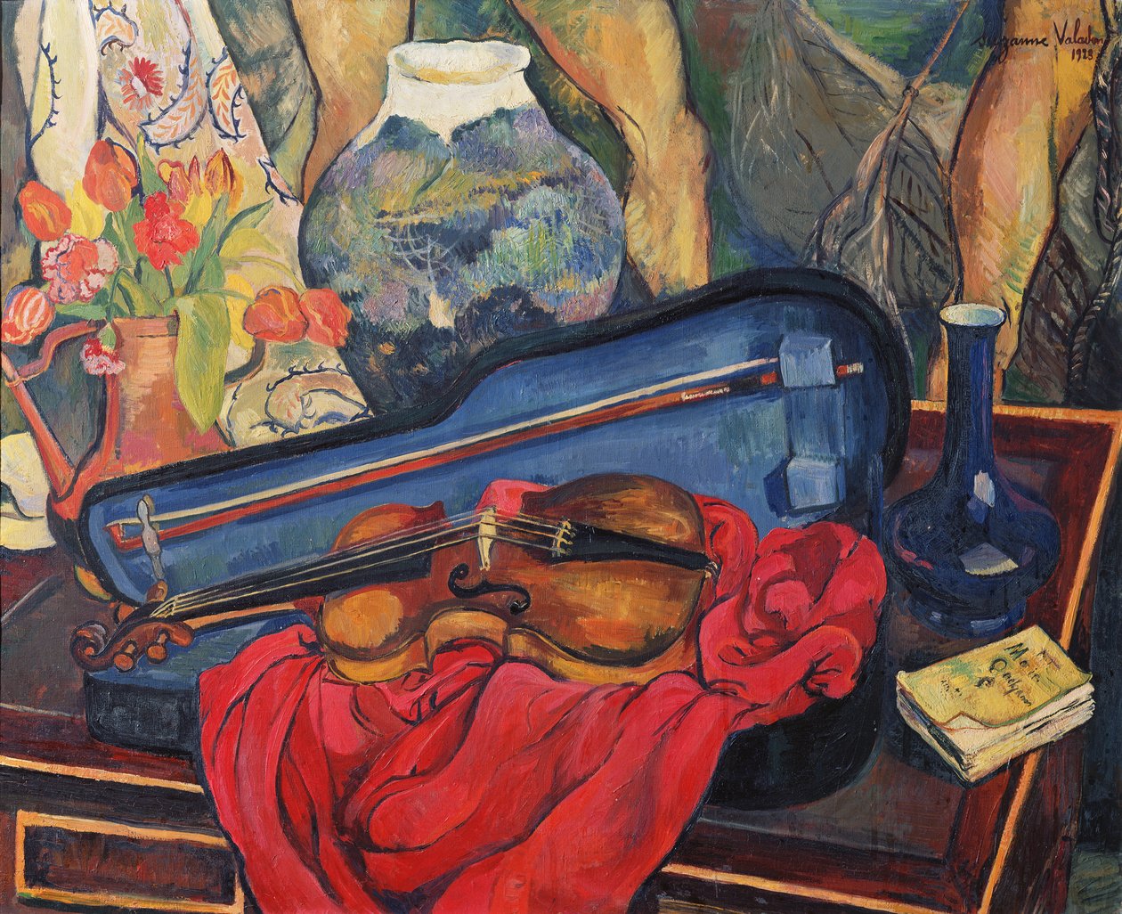 Fiolinsaken, 1923 av Marie Clementine (Suzanne) Valadon