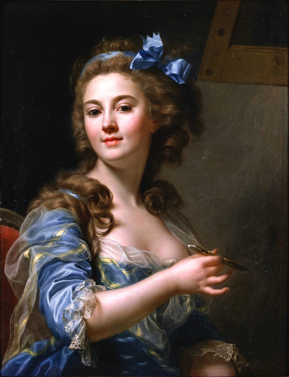 Selvportrett av Marie-Gabrielle Capet av Marie Gabrielle Capet