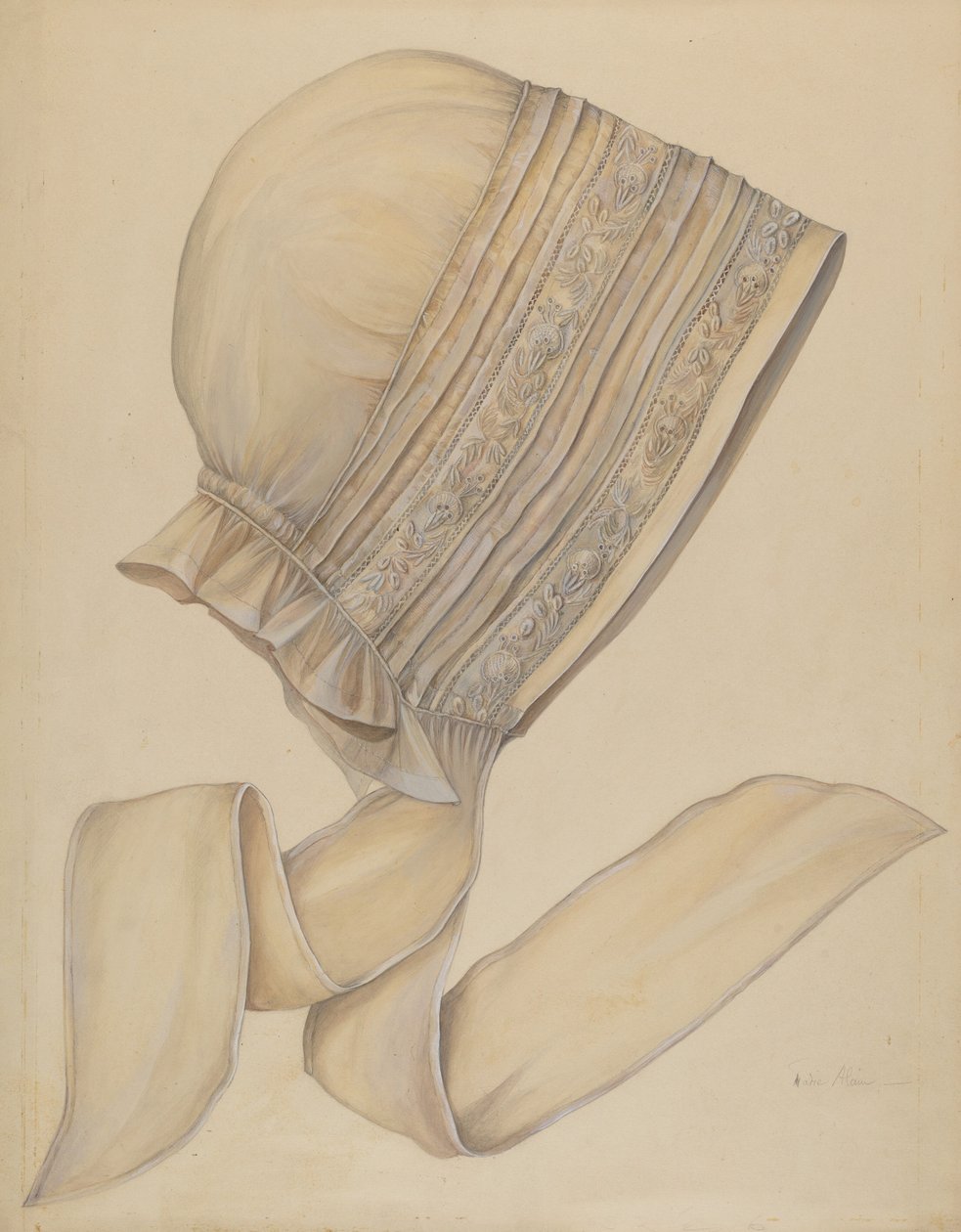 Natthette, ca. 1939. av Marie Alain