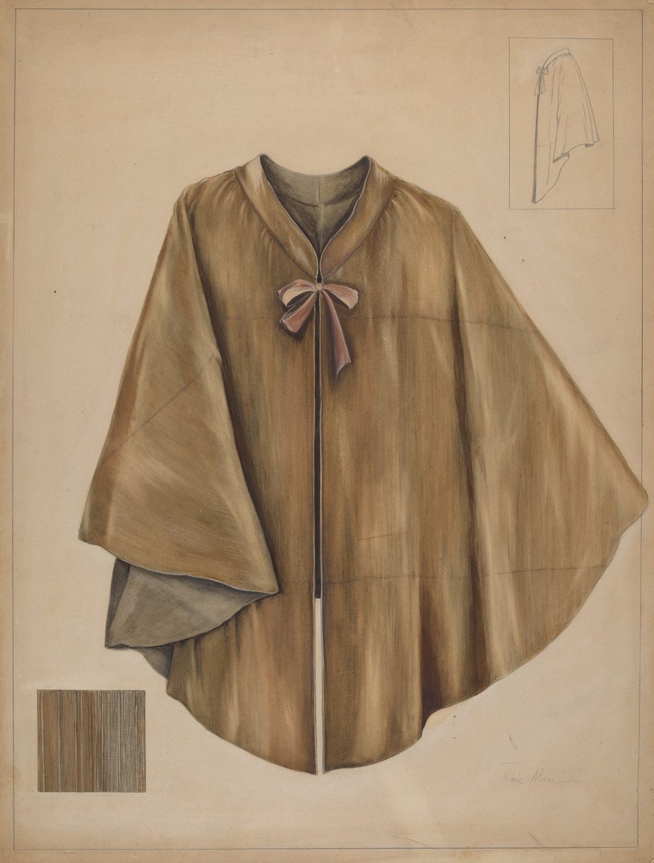 Quaker Cape, ca. 1937. av Marie Alain