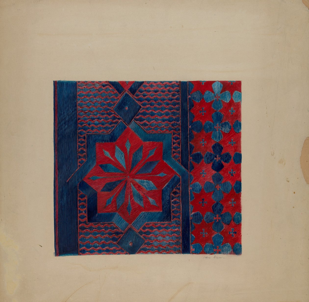 Under klut, ca. 1938. av Marie Alain