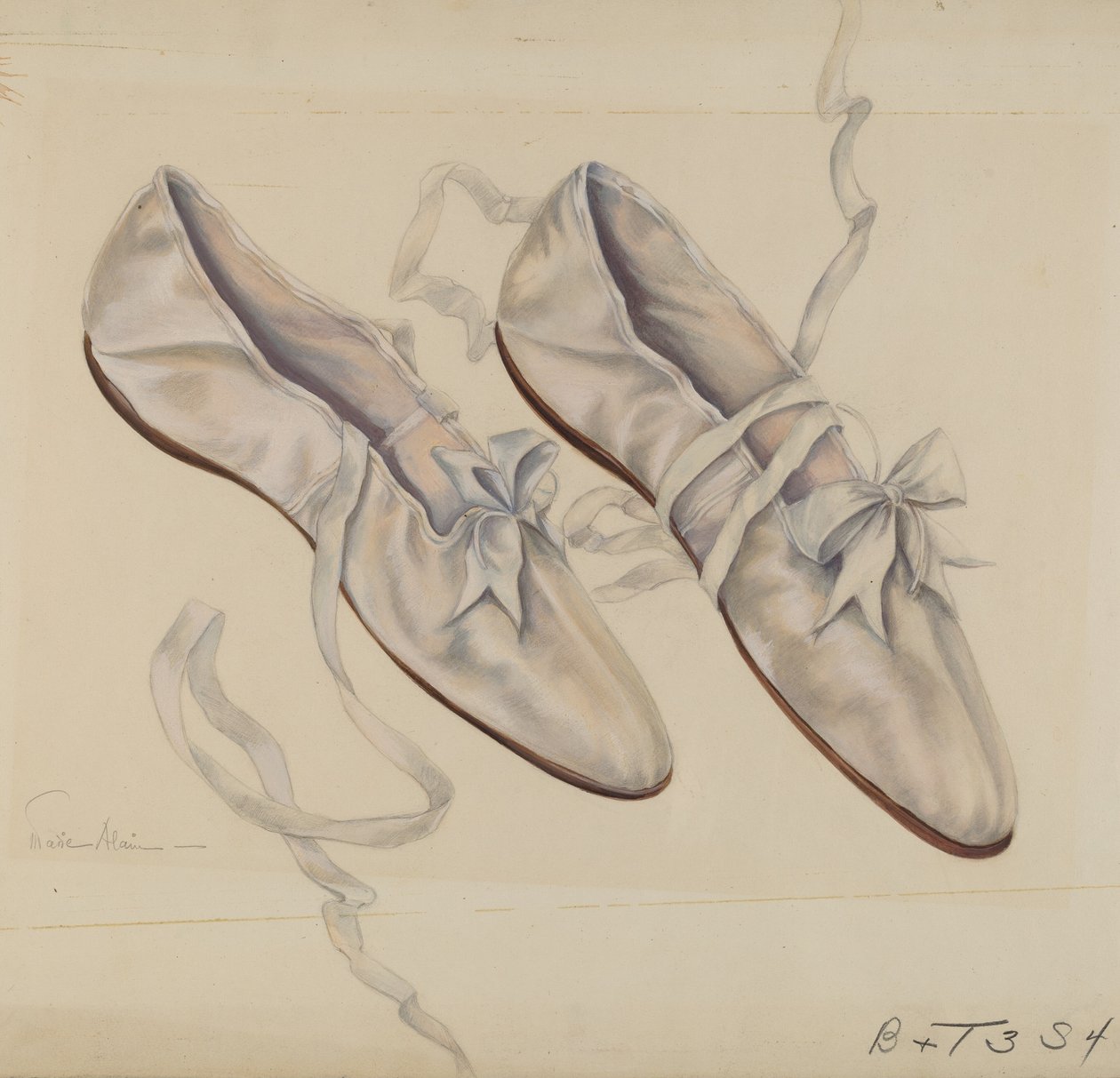 Gåtøfler, ca. 1936. av Marie Alain