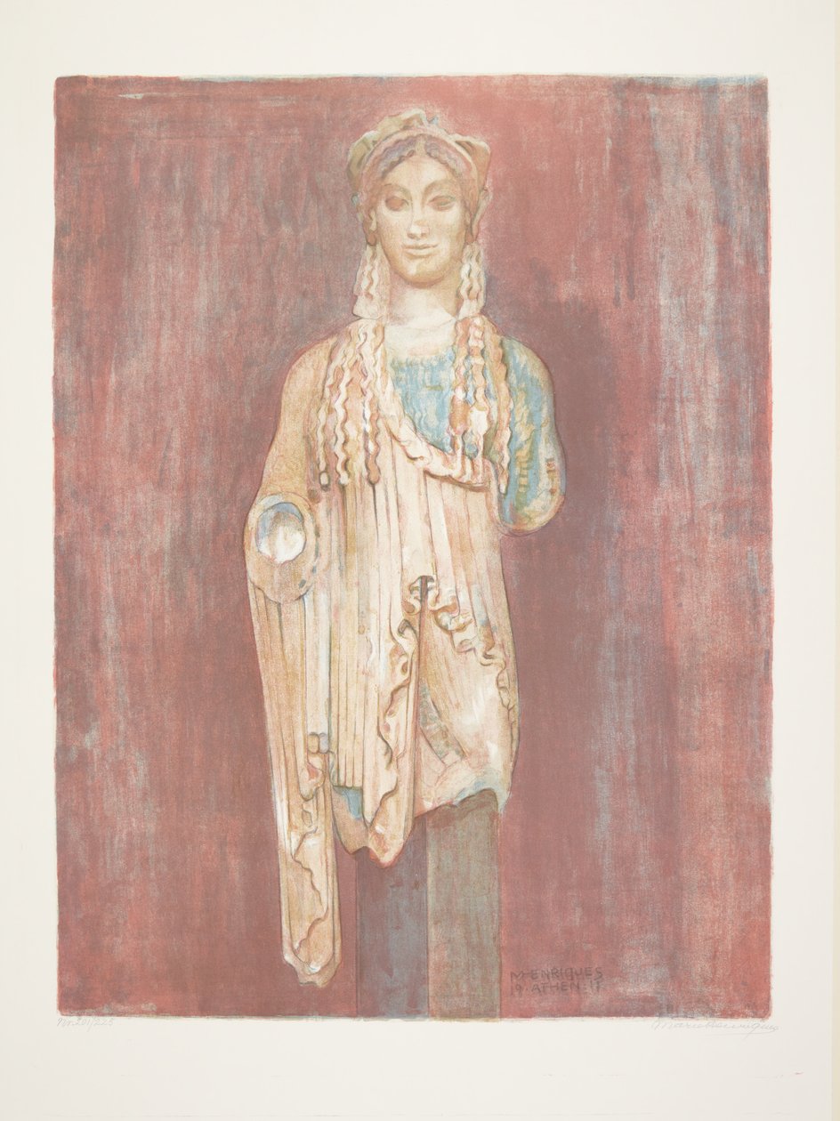 Arkaisk gresk Kore (Athen) av Marie Henriques