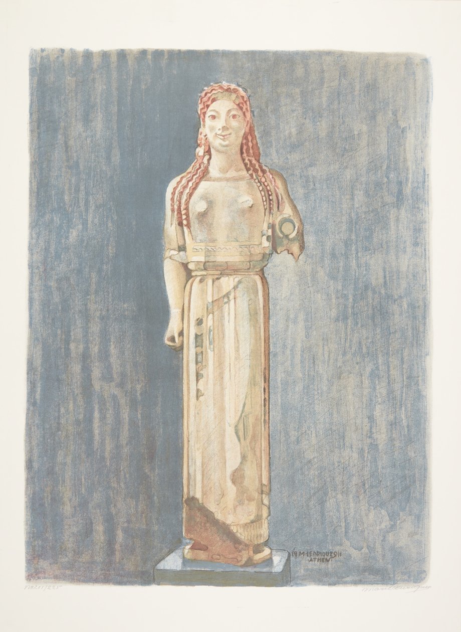 Arkaisk gresk Kore (Athen) av Marie Henriques