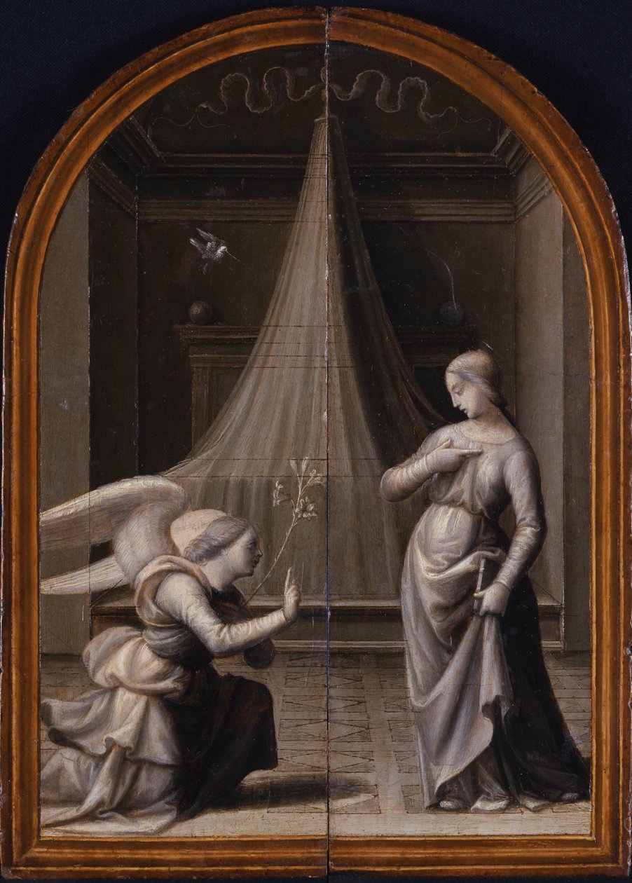 Triptych av Mariotto Albertinelli