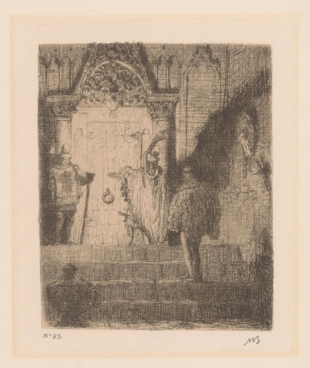 magisk dør av Marius Bauer (signed by artist)