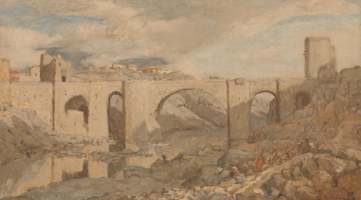 Bro nær Toledo av Marius Bauer