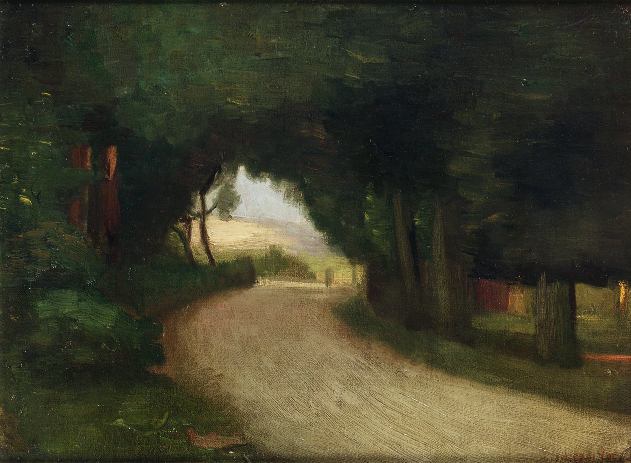 Sommerlandskap av Mark Gertler