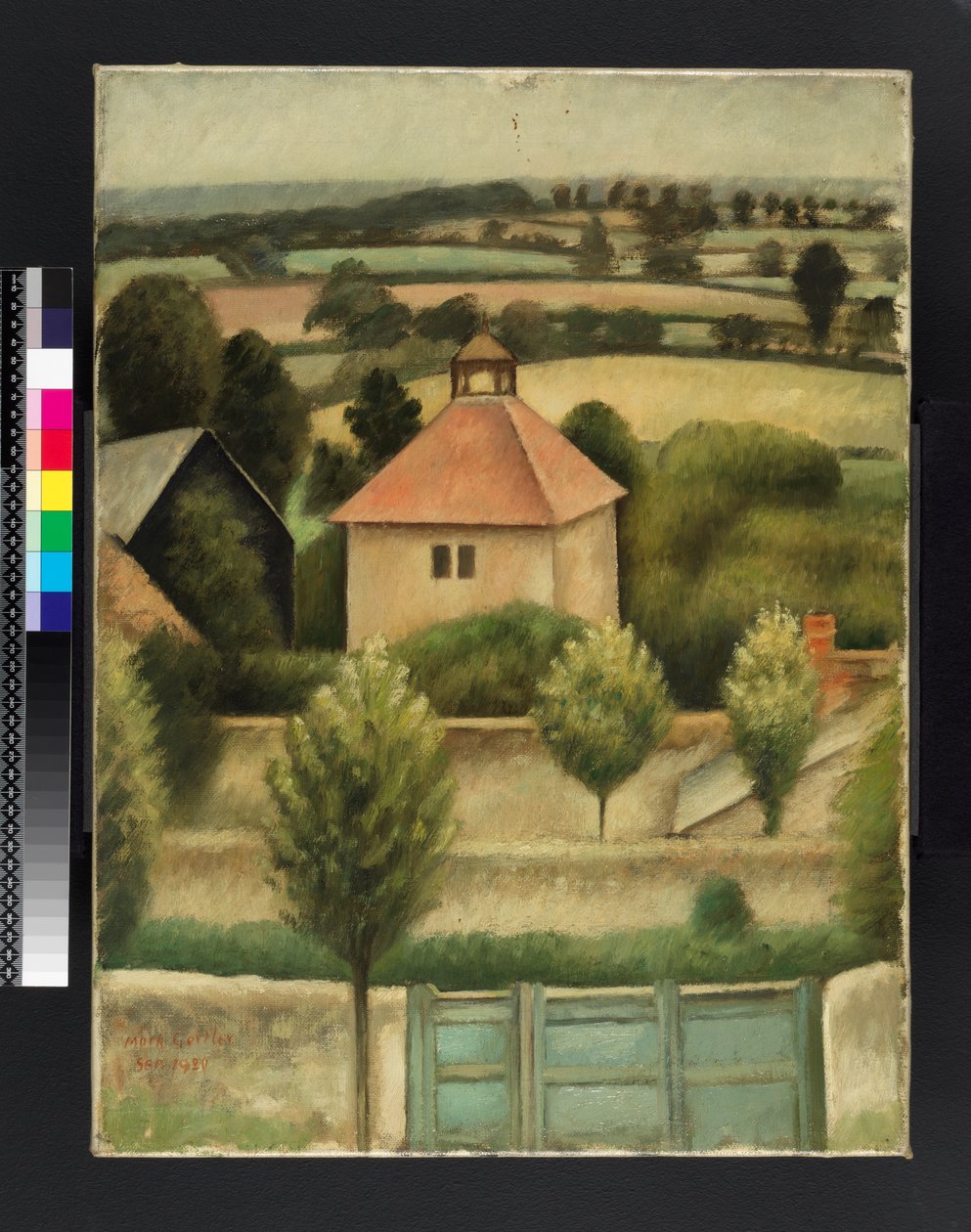 Duehuset, 1920 av Mark Gertler