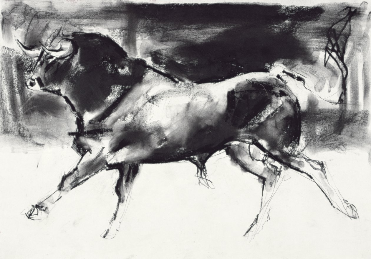 Black Bull (kull på papir) av Mark Adlington