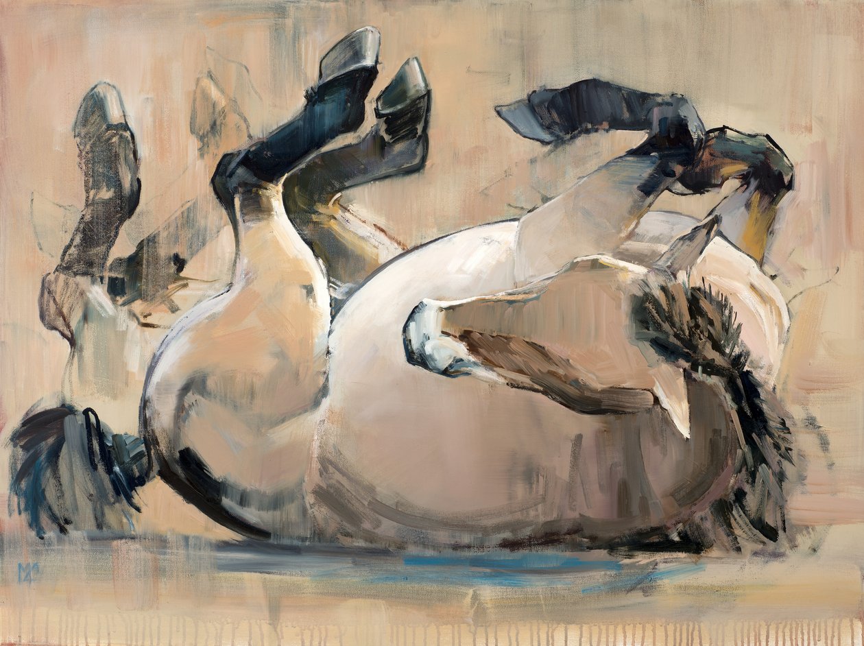 Roll, (Przewalski), 2014, av Mark Adlington