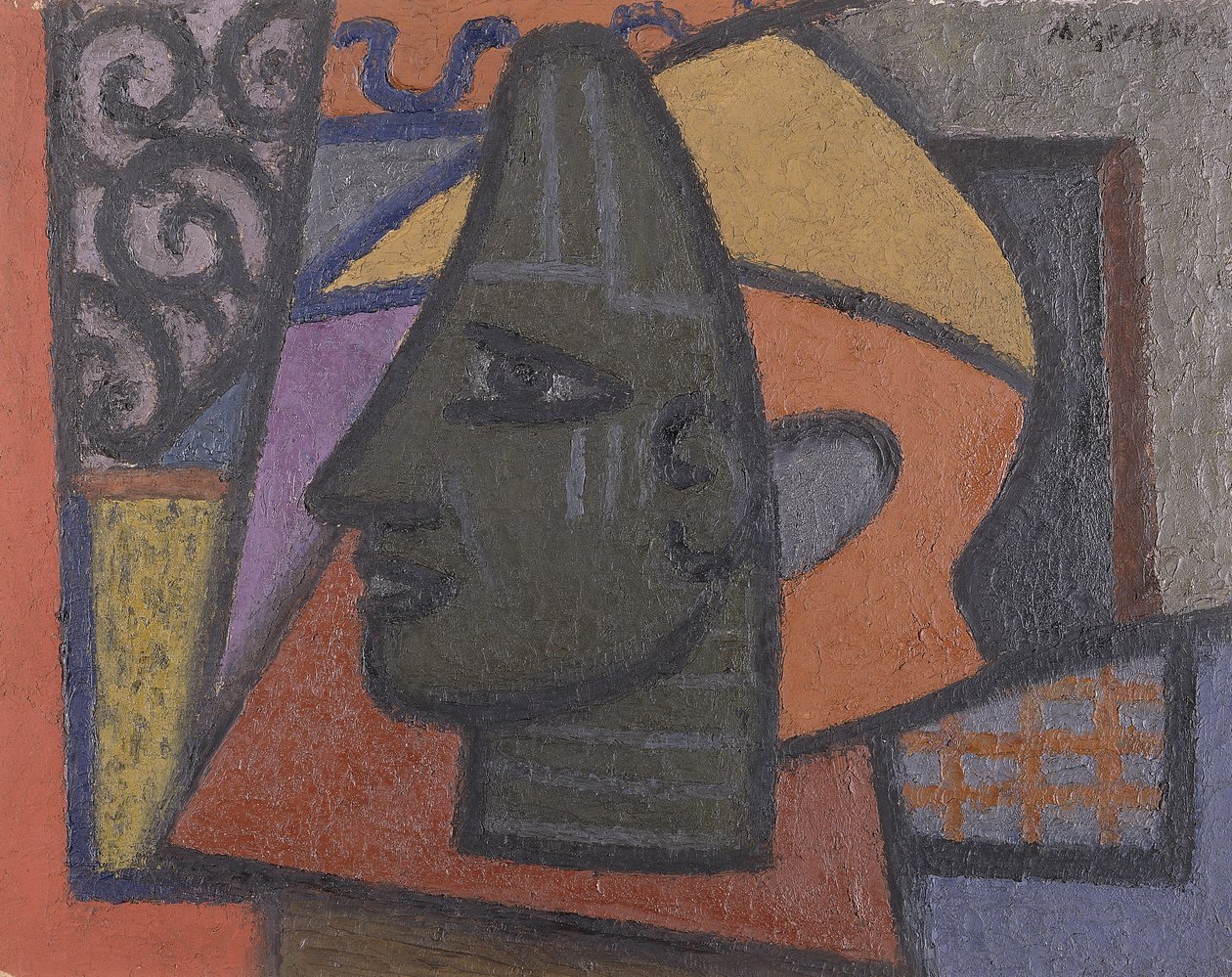 Design med Benin Head av Mark Gertler