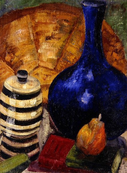 Stilleben (olje på lerret) av Mark Gertler