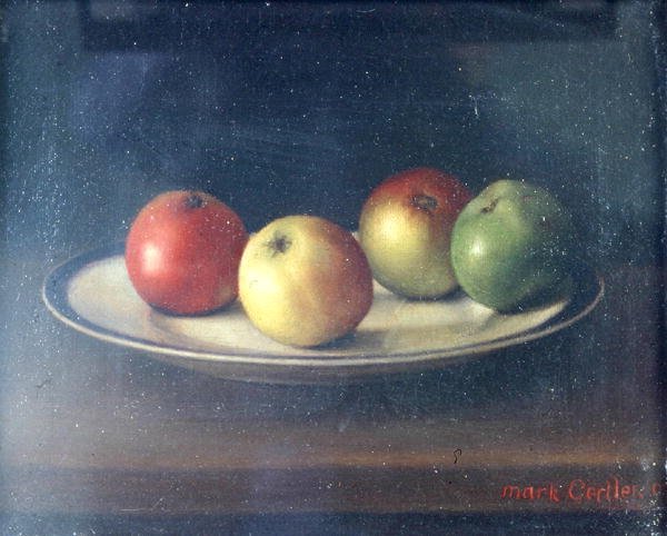 Stilleben med epler av Mark Gertler