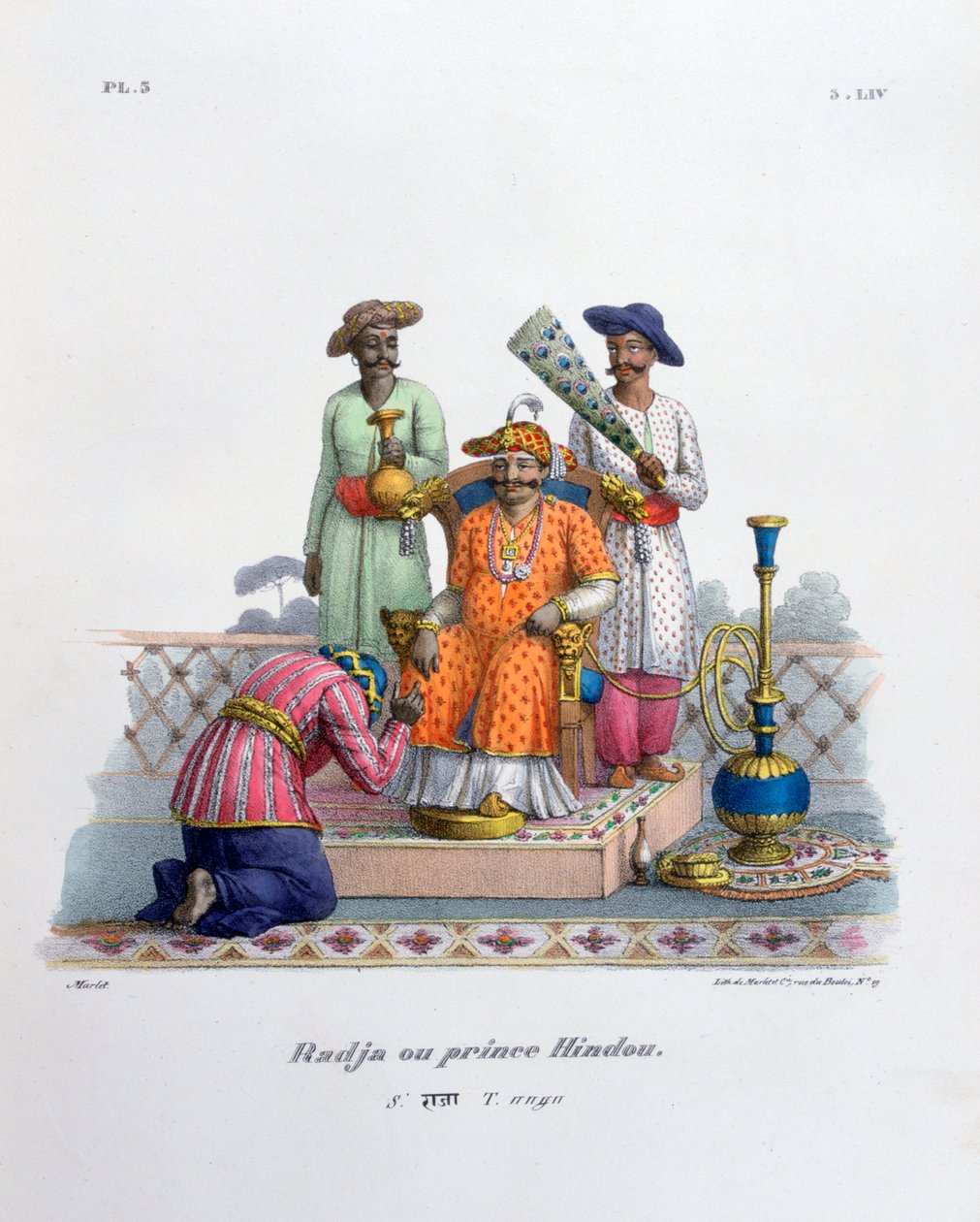 Konge, 1828 av Marlet et Cie