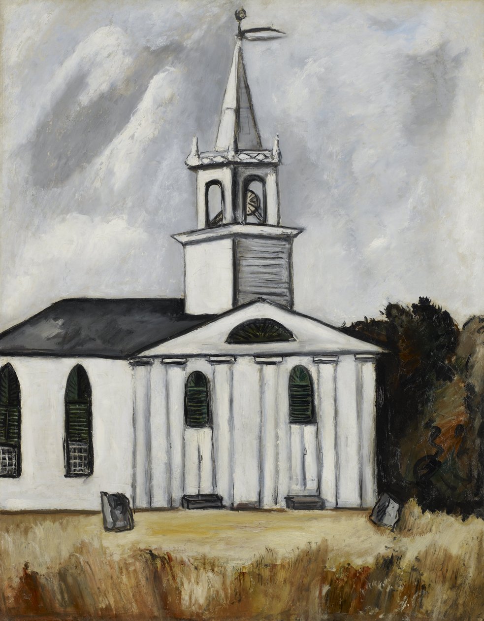 Church at Head Tide #2 av Marsden Hartley