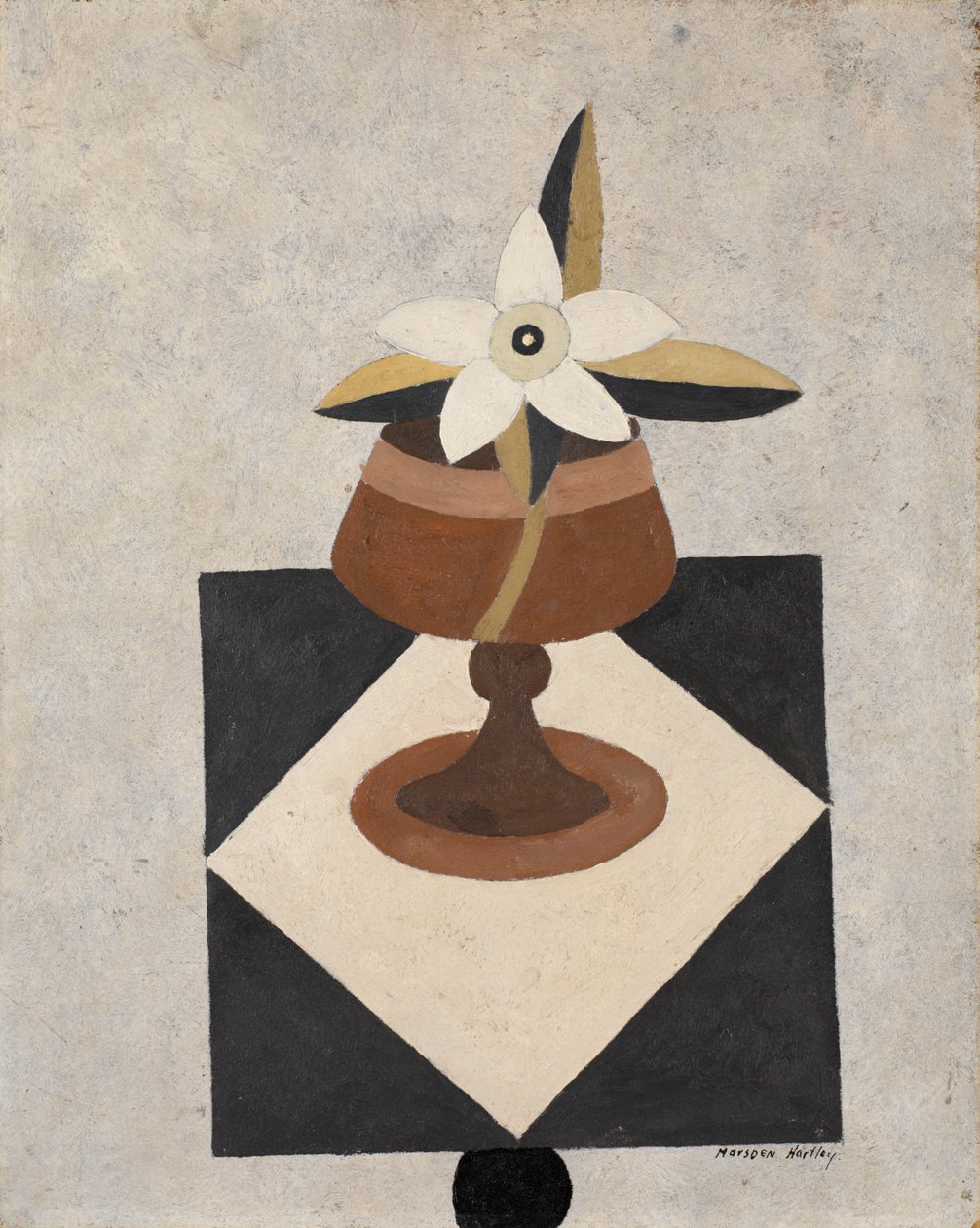 Blomsterstykke (olje) av Marsden Hartley