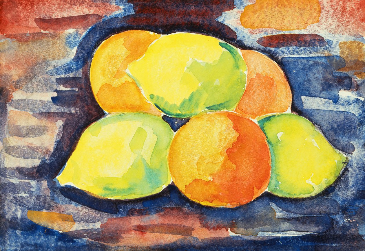 Frukt stilleben av Marsden Hartley