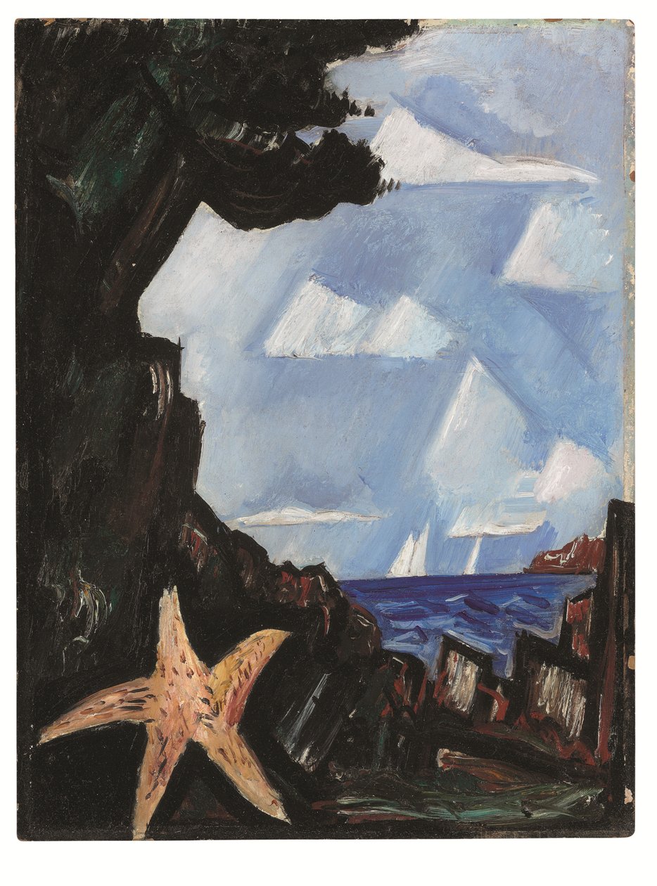 Havutsikt - Starfish, New England av Marsden Hartley