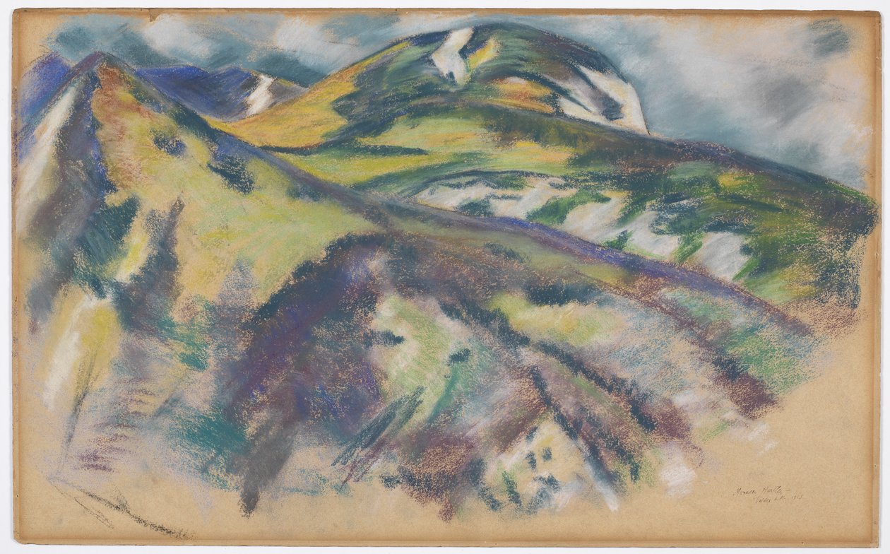 Valdez Hills av Marsden Hartley